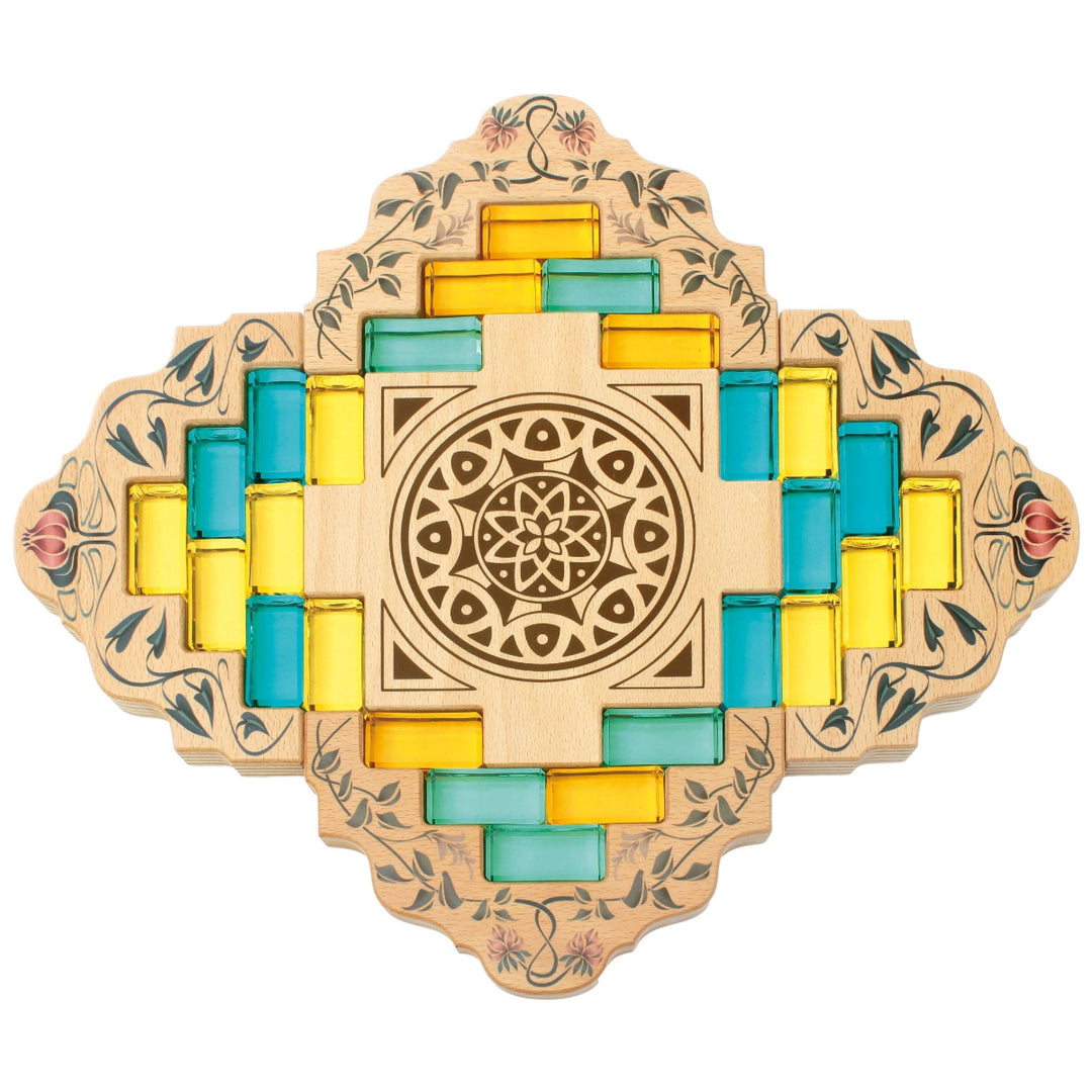 Regenbogenland Baroque Domes - Premium Interlocking Wooden Construction Set - Australia