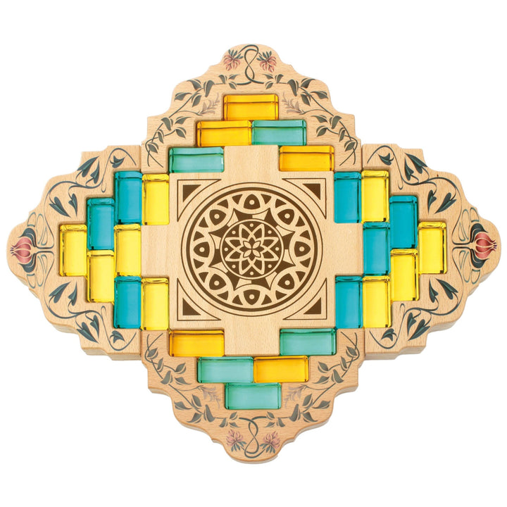 Regenbogenland Baroque Domes - Premium Interlocking Wooden Construction Set - Australia