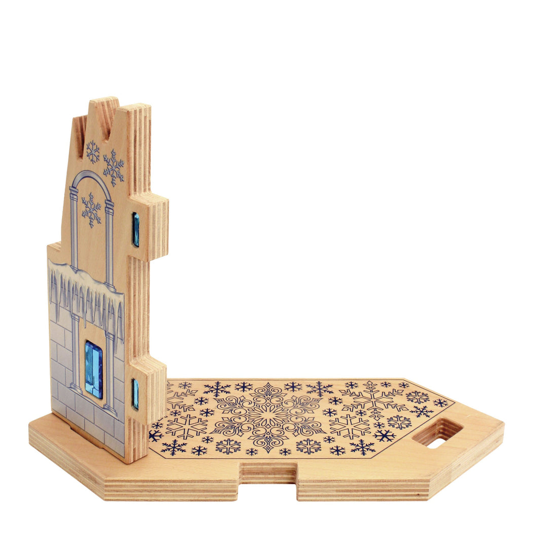 Regenbogenland Ice Palace - Premium Interlocking Wooden Construction Set - Australia