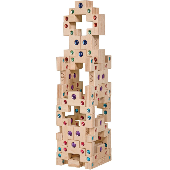Regenbogenland Stairway to Heaven - Premium Interlocking Wooden Construction Set - Australia