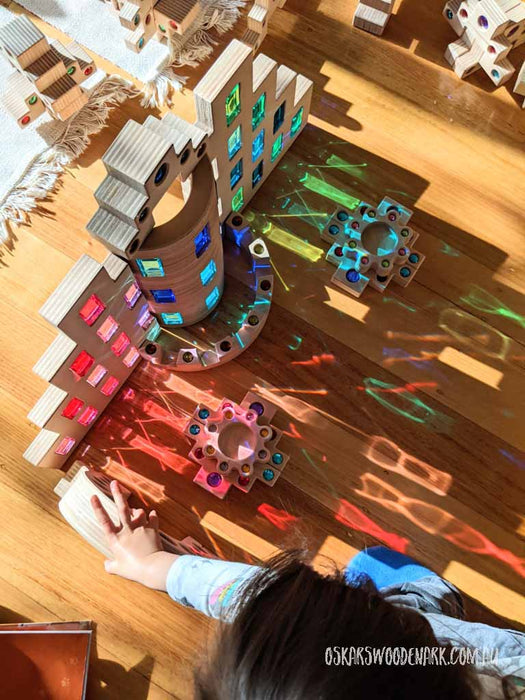 Regenbogenland Colloseum, Flower Garden, Skyline, Stairway to Heaven and Translucent Rainbow Stones