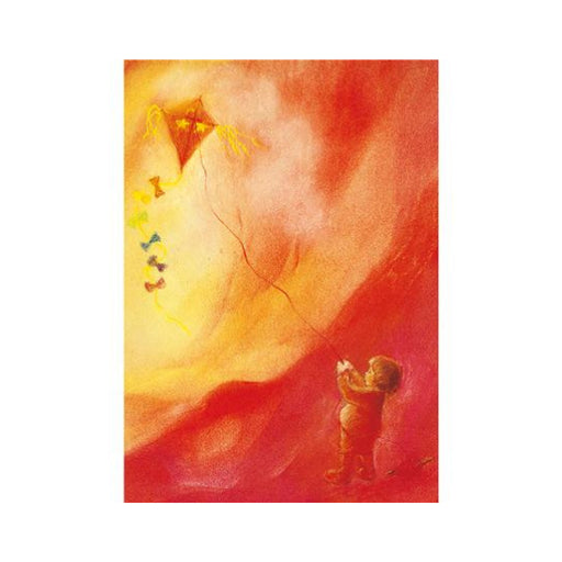 95306402 Wall or Seasonal Table A4 Poster Autumn Fly a Kite