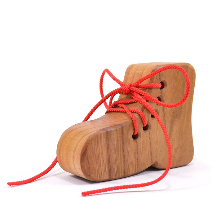 YA100 Mader Wooden Lacing Shoe