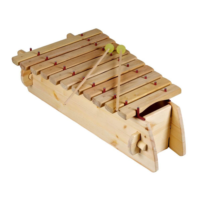 55210652 Auris Wooden Marimba - 11 tone Diatonic Xylophone