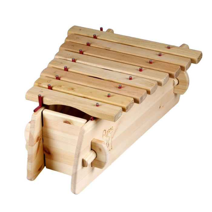 55210650 Auris Wooden Marimba, 8 Tone Pentatonic Xylophone