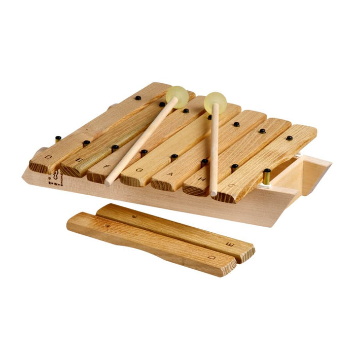 55210255 Auris Wooden Xylophone - 7 Tones + 2, Pentatonic