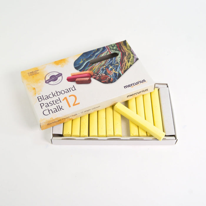 2071600 Blackboard Pastel Chalk - Single Colours, Box of 12