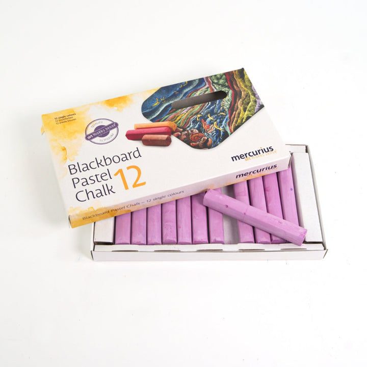 2071600 Blackboard Pastel Chalk - Single Colours, Box of 12