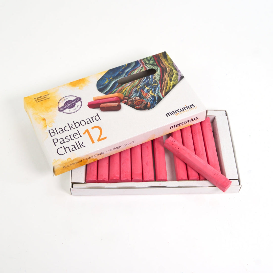 2071600 Blackboard Pastel Chalk - Single Colours, Box of 12
