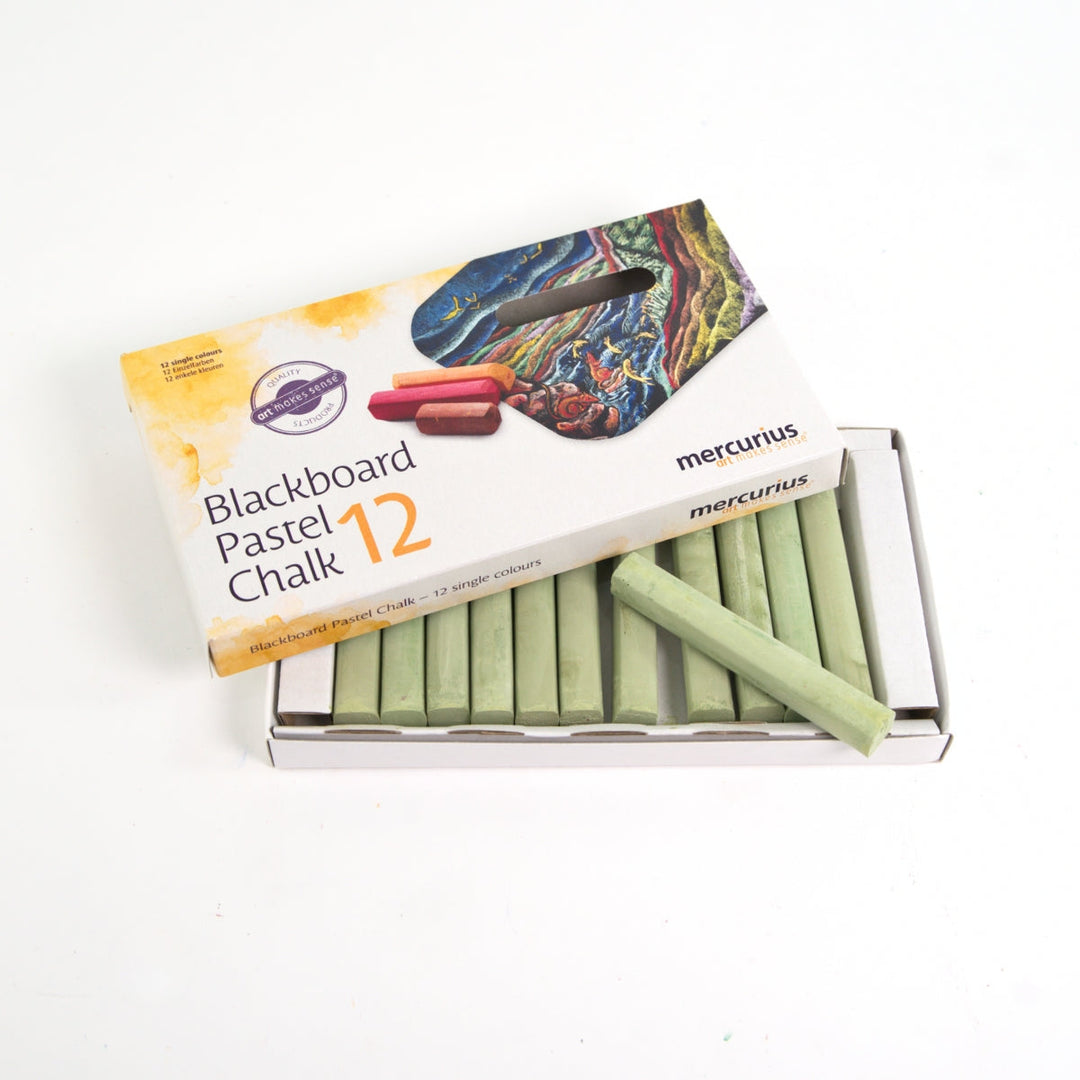 2071600 Blackboard Pastel Chalk - Single Colours, Box of 12