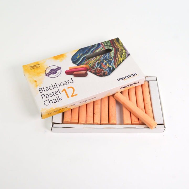 2071600 Blackboard Pastel Chalk - Single Colours, Box of 12
