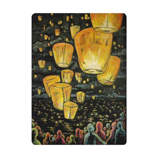 95502054 Chalkboard Art Cards  Wishing light