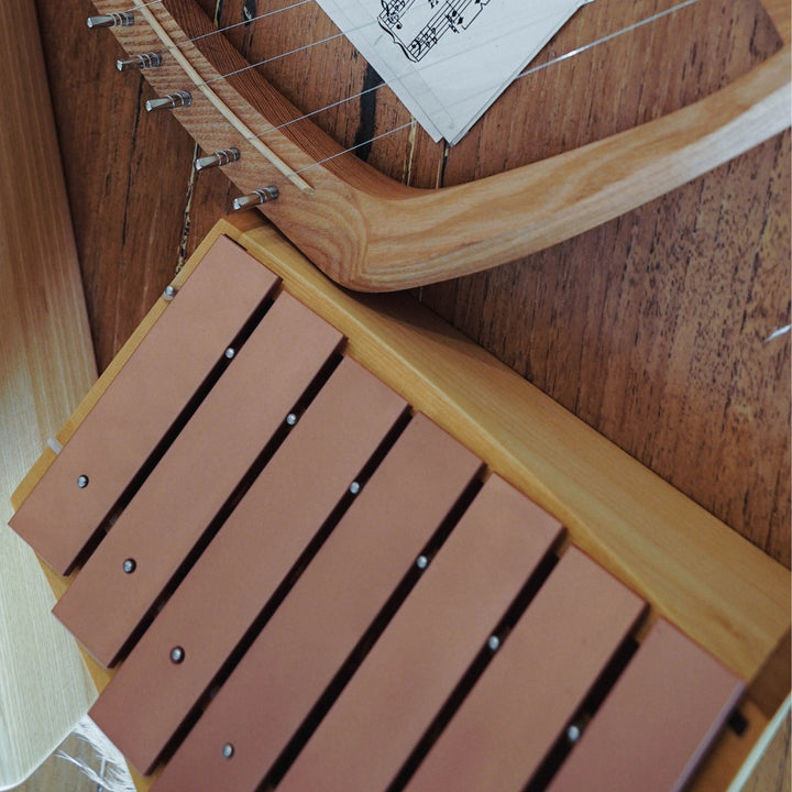 55160000 Choroi Copper Pentatonic Glockenspiel - 7 tones, A=440 Hz