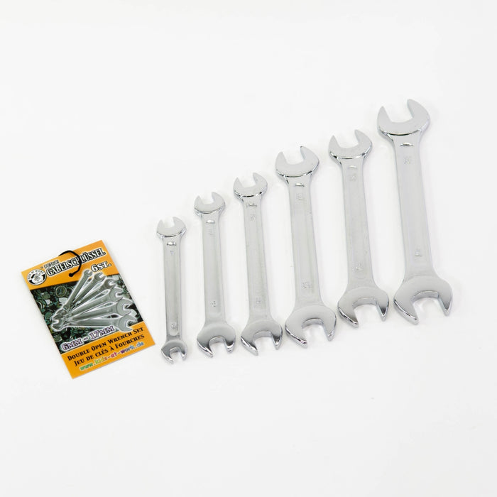 A600047 Kids at Work Flat Wrench Set 6-17mm