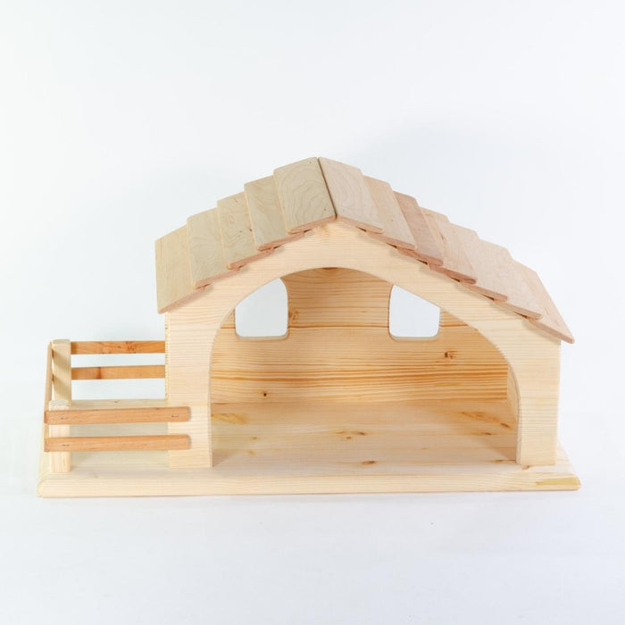 74005018 Drei Blatter Nativity Stable Large