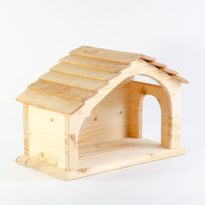 74005016 Drei Blatter Nativity Stable Small