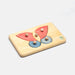 74001211 Drei Blatter Wooden Peg Puzzle - Butterfly