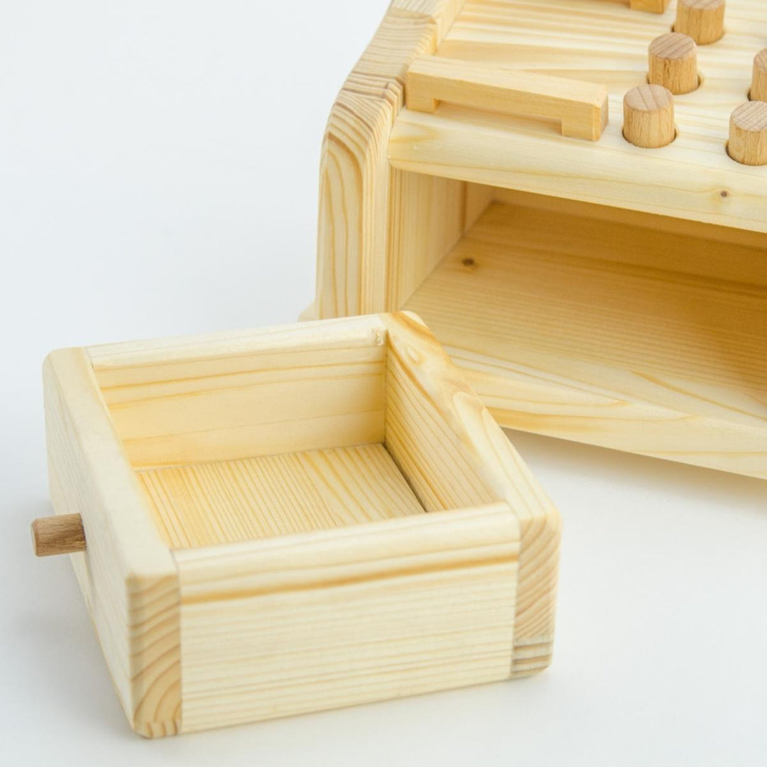 74007012 Drei Blatter Wooden Cash Register