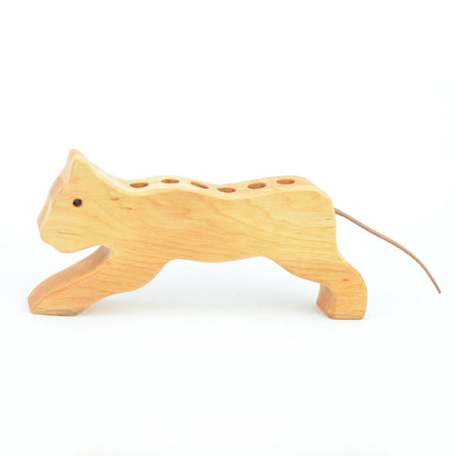 74001617 Drei Blatter Wooden Pencil Holder - Cat
