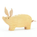 74001612 Drei Blatter Wooden Pencil Holder - Pig