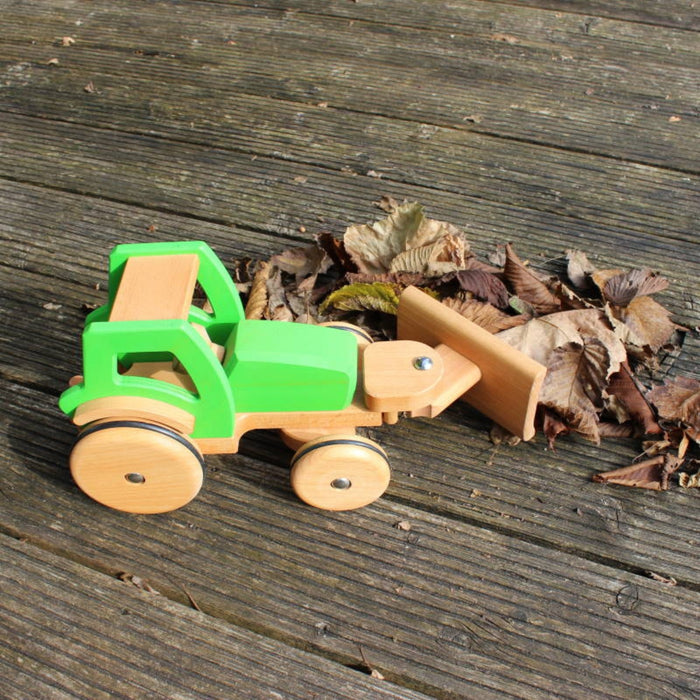 DY-180435 Dynamiko Wood Tractor Corbinian Green