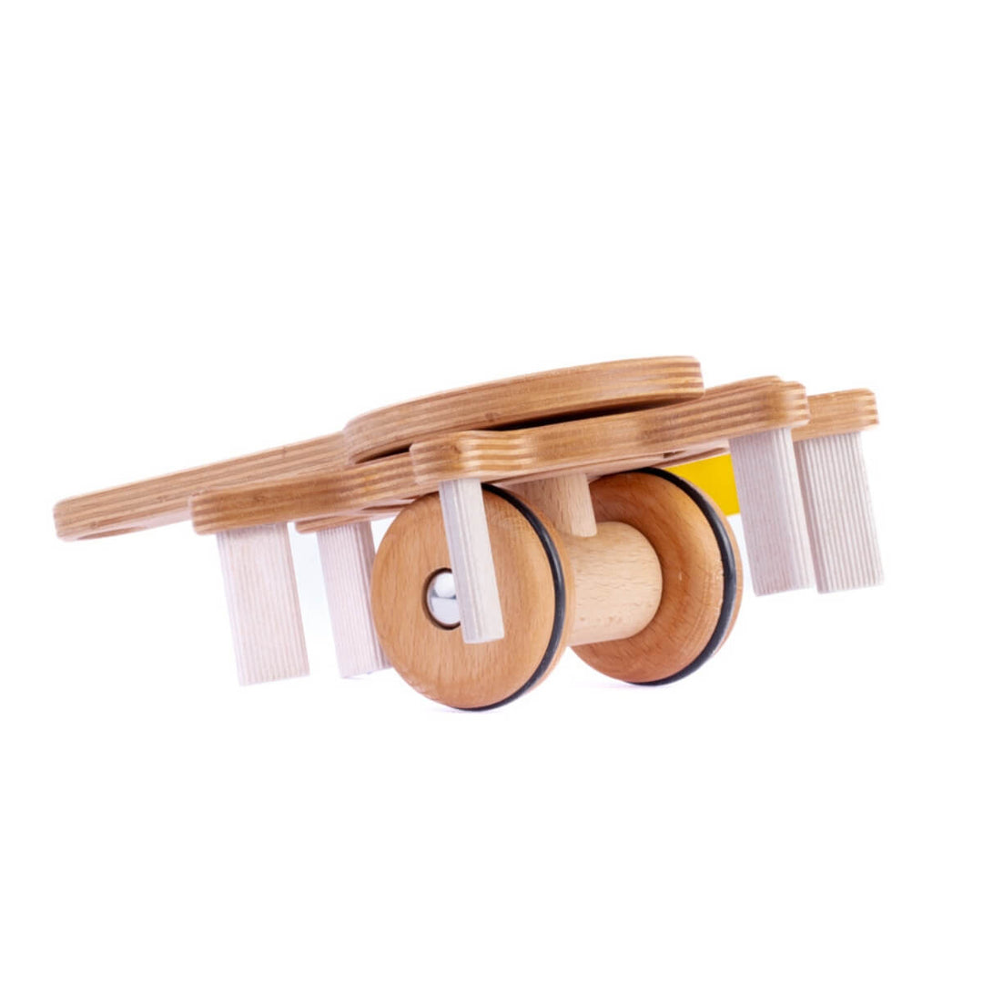 DY-180497 Dynamiko Wooden Tractor Accessory Rotary Rake