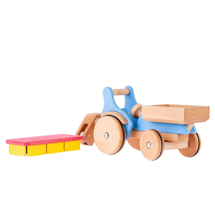 DY-180572 Dynamiko Wooden Tractor Accessory Side Mower
