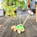 DY-180442 Dynamiko Wooden Tractor MIO with handlebar