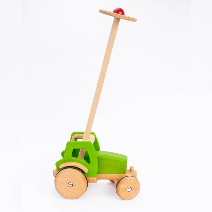 DY-180442 Dynamiko Wooden Tractor MIO with handlebar