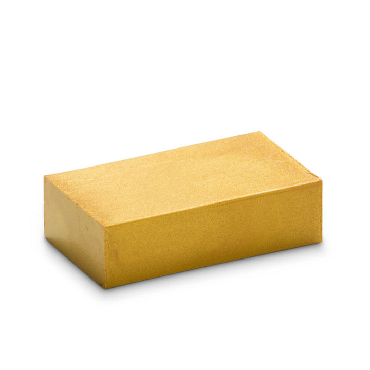 99534925 Encaustic Art Encaustic Hot Wax Art Blocks - 1 Block Single Colour Gold
