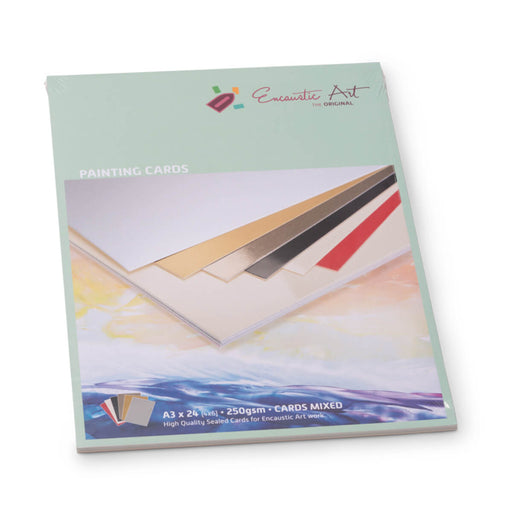 99538903 Encaustic Art English Chromolux Cardboard 6 Ass Colours 24 sheets