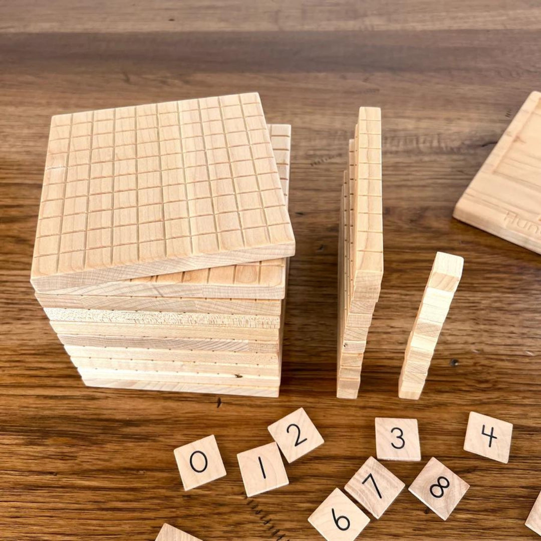 From Jennifer Base Ten Board and Blocks