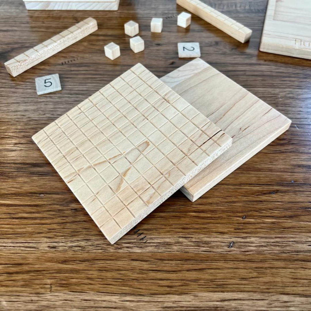 From Jennifer Base Ten Board and Blocks