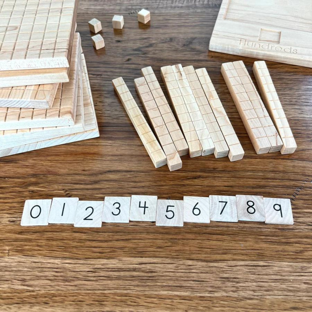 From Jennifer Base Ten Board and Blocks
