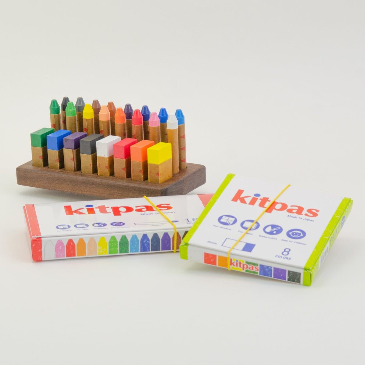 From Jennifer Holder for Kitpas 16 Medium Stick & 8 Block Crayons