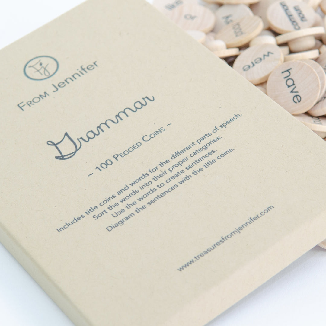TFJ-2040 From Jennifer Grammar Set Coins
