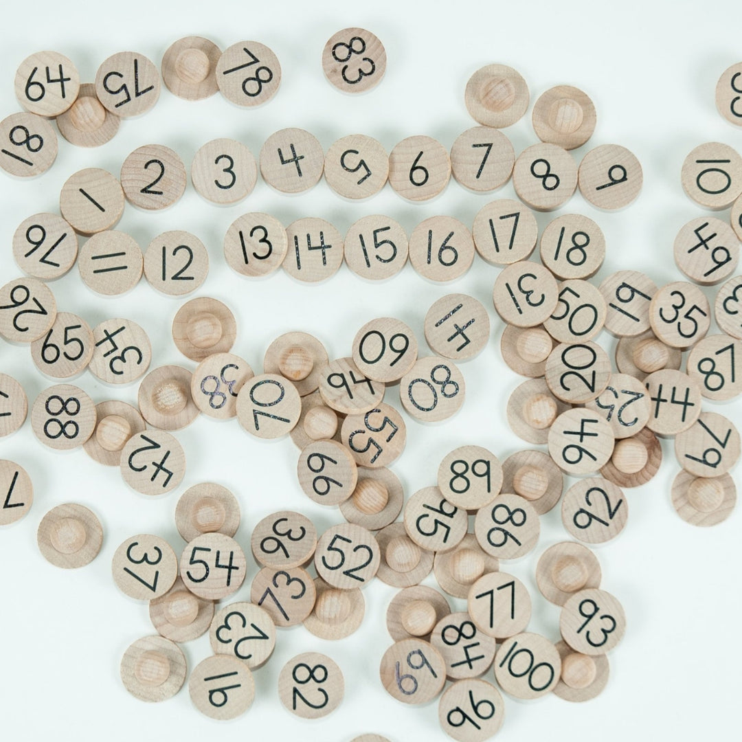 From Jennifer Number Coins Set