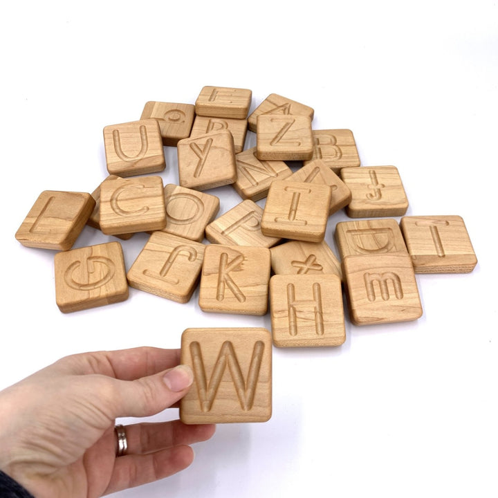TFJ-6234 From Jennifer Reversible Alphabet Tracing Cards with Storage Box Small