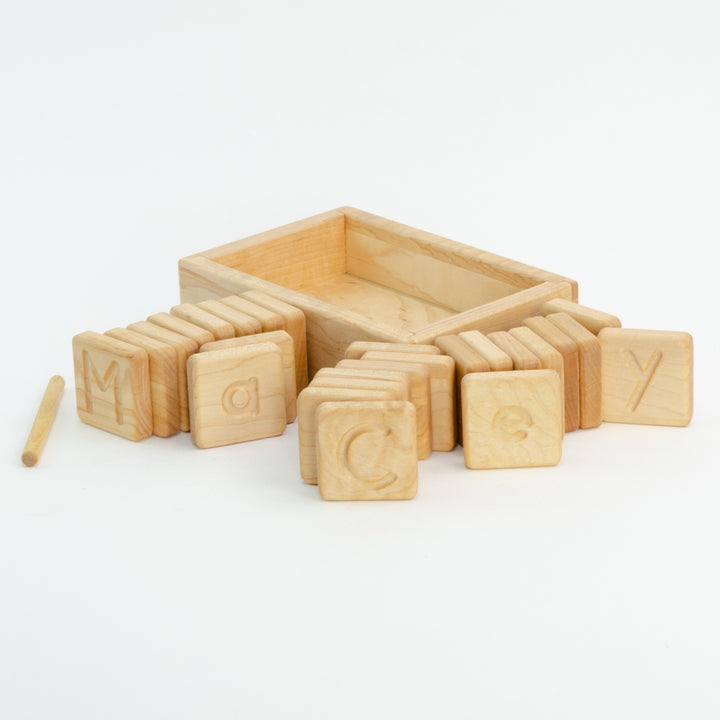 TFJ-6234 From Jennifer Reversible Alphabet Tracing Cards with Storage Box Small