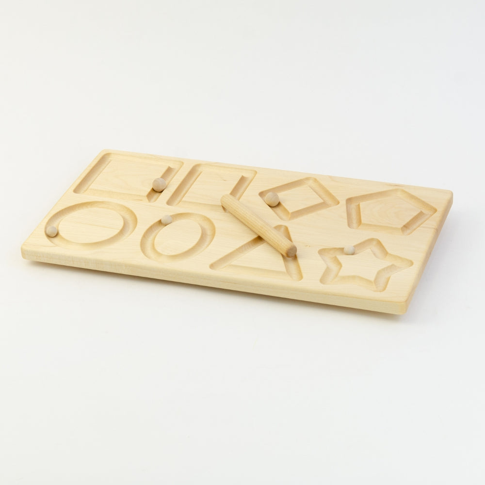 TFJ-6224 From Jennifer Reversible Prewriting & Shapes Board