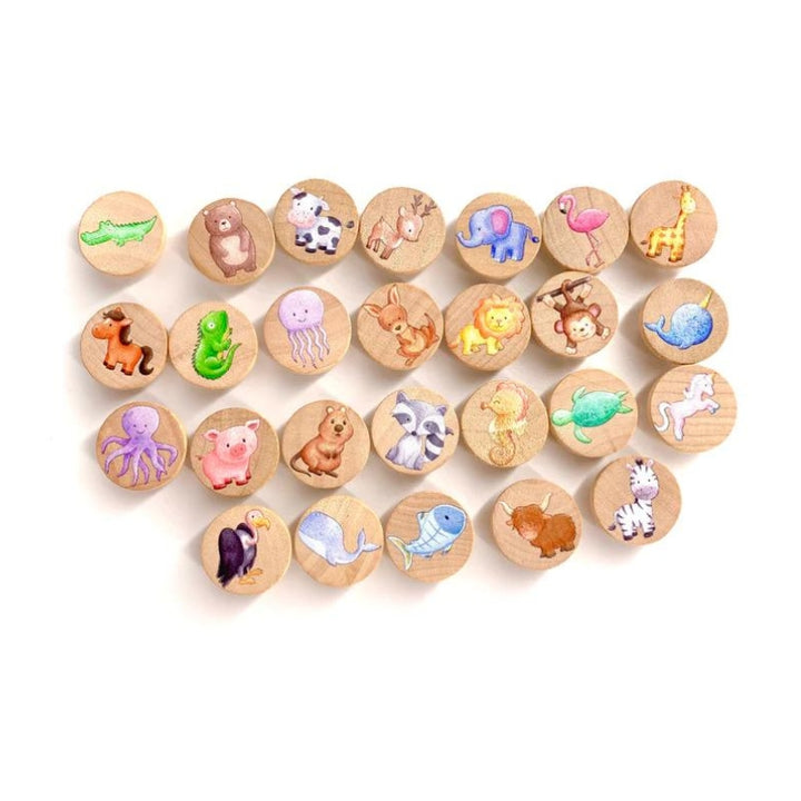 TFJ-2048 From Jennifer Small Coins - Alphabet Animals