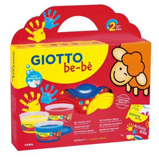 F460700 GIOTTO be-be' Finger Paint Creative Set