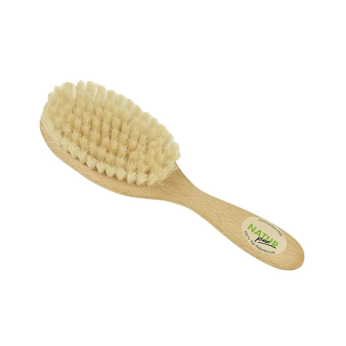 Gluckskafer Children's hair brush natural bristle pig hair 18cm 70420920
