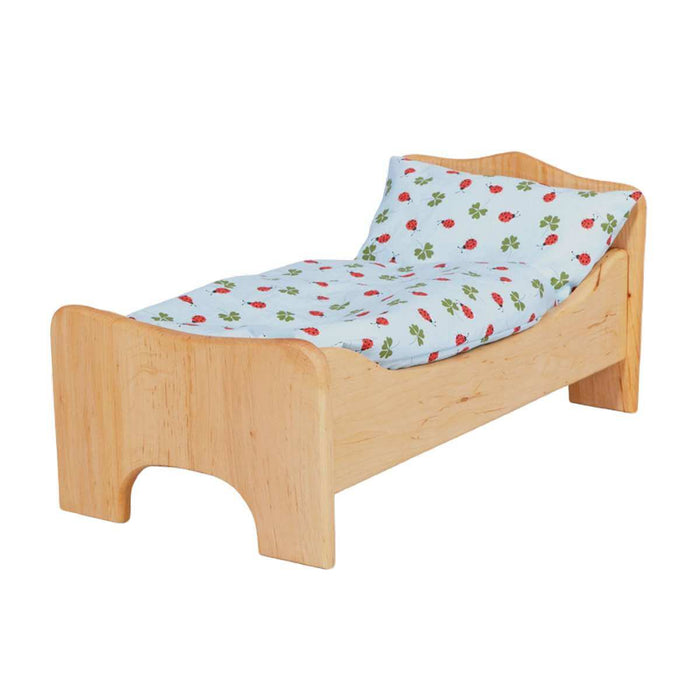 Gluckskafer Children's Wooden Doll Bed L50cmxW24cmxH22cm 70422002