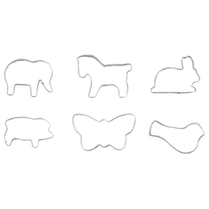 70431659 Gluckskafer Cookie Cutter Mini Set - 6 Assorted Animals