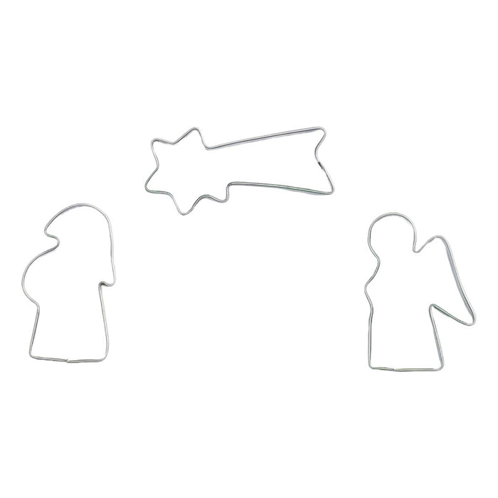 70431655 Gluckskafer Cookie Cutter - Set of 3 Christmas Shapes