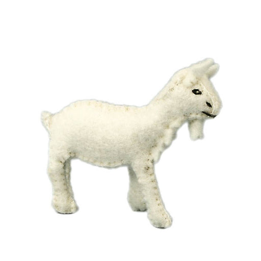 70424092 Gluckskafer Handmade Wool Felt Goat Baby 6 cm