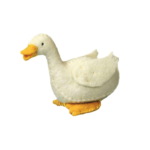 Gluckskafer Handmade Wool Felt Duck Large 5 cm 70424070