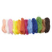 70446200 Gluckskafer Plant Dyed Wool Fleece (Marchenwolle) 100g pk of 15 Assorted Colours