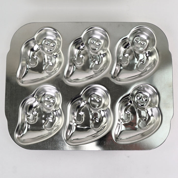 NI-530461 Gluckskafer Sponge Cakes Mould Tray - Ghost